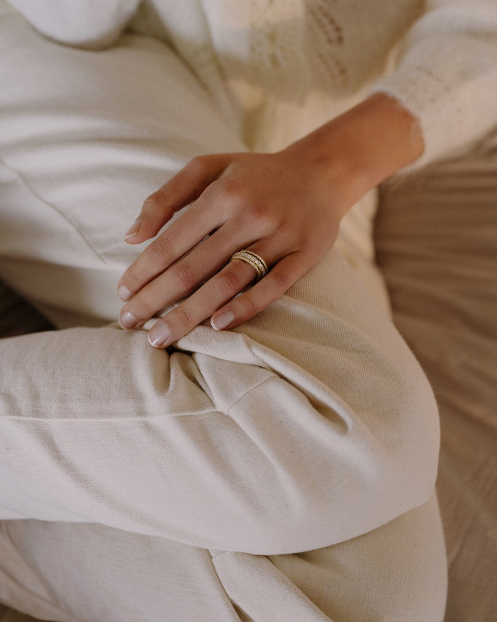 Ring Millie 0,20 ct. Gelbgold