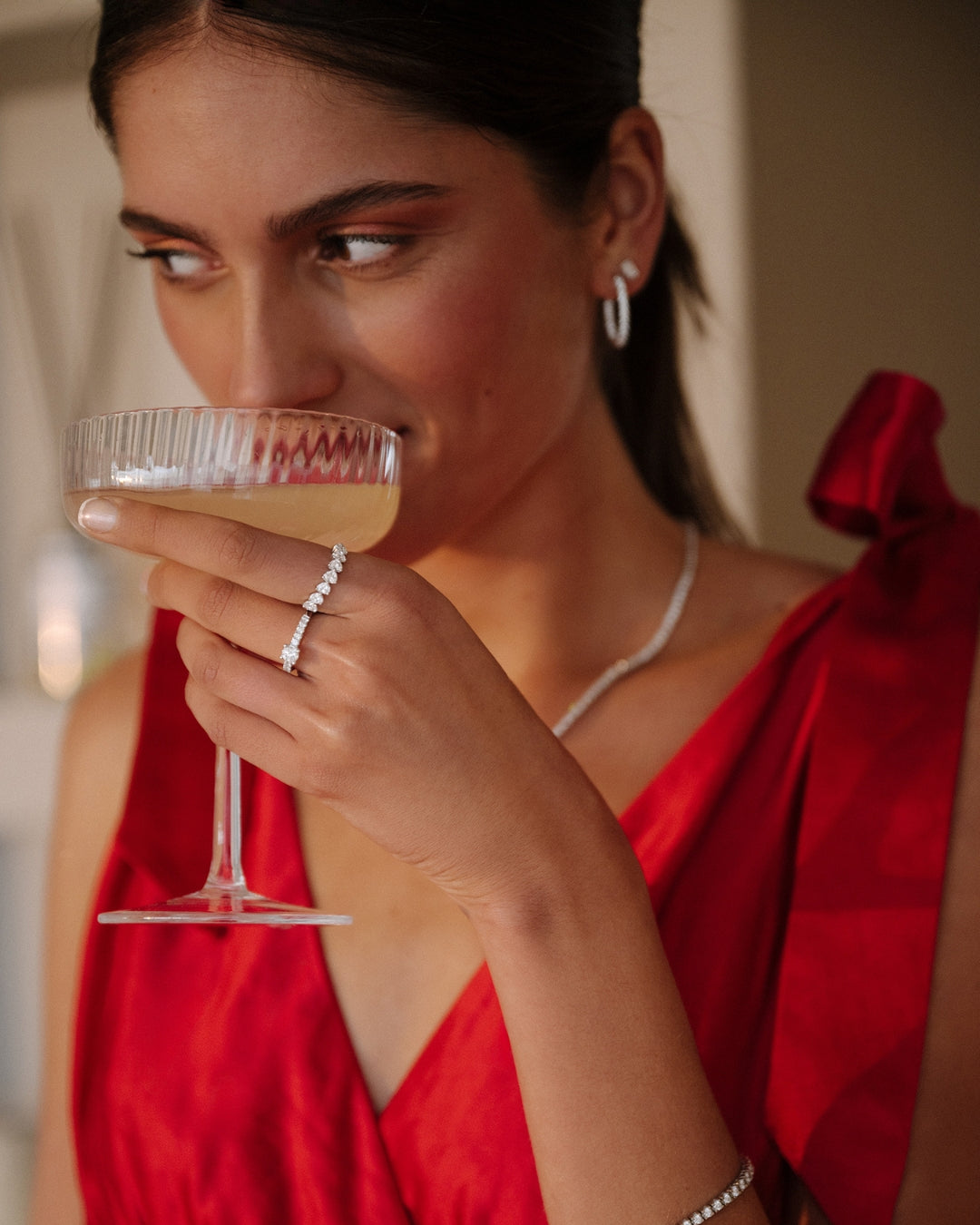 Ohrringe Lauren 2,00 ct. Weißgold