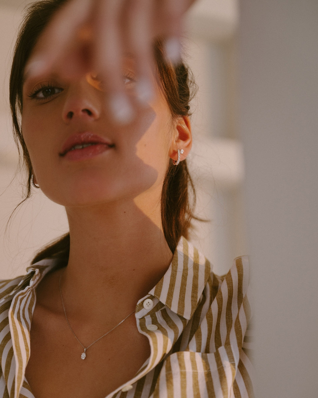 Ohrringe Millie 0,50 ct. Weißgold