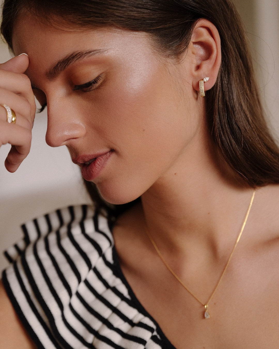 Ohrringe Emilie 0,50 ct. Weißgold