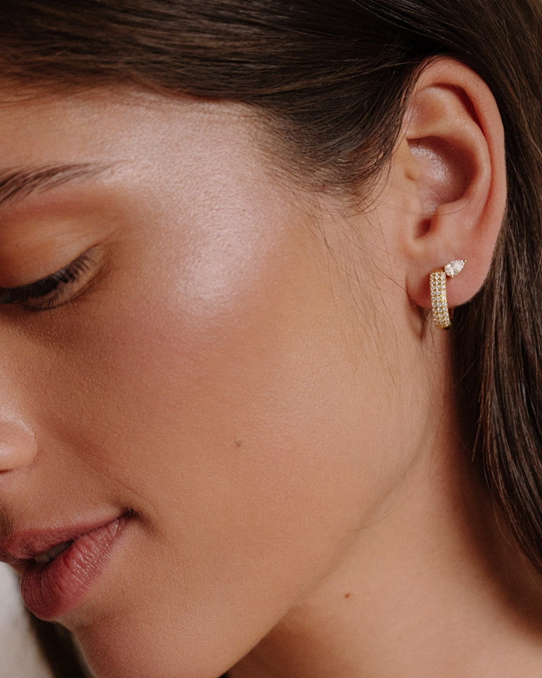 Ohrringe Emilie 0,50 ct. Gelbgold