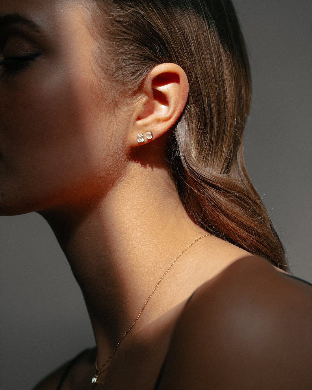 Oorstekers Nora 0,50 crt. geelgoud