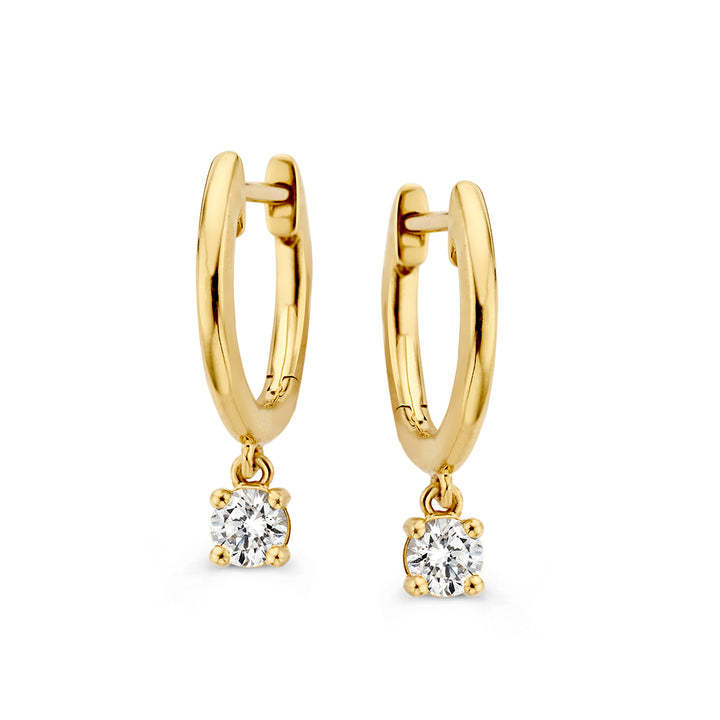 Ohrringe Olivia 0,30 ct. Gelbgold