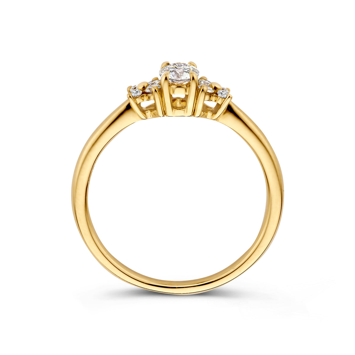 Ring Lucy 0,42 Karat Gelbgold