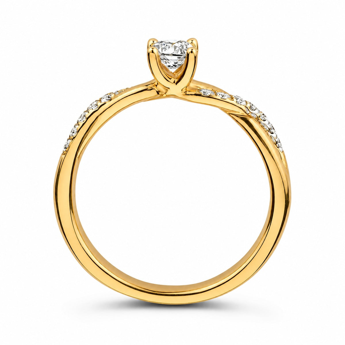 Ring Mia 0,41 crt. geelgoud
