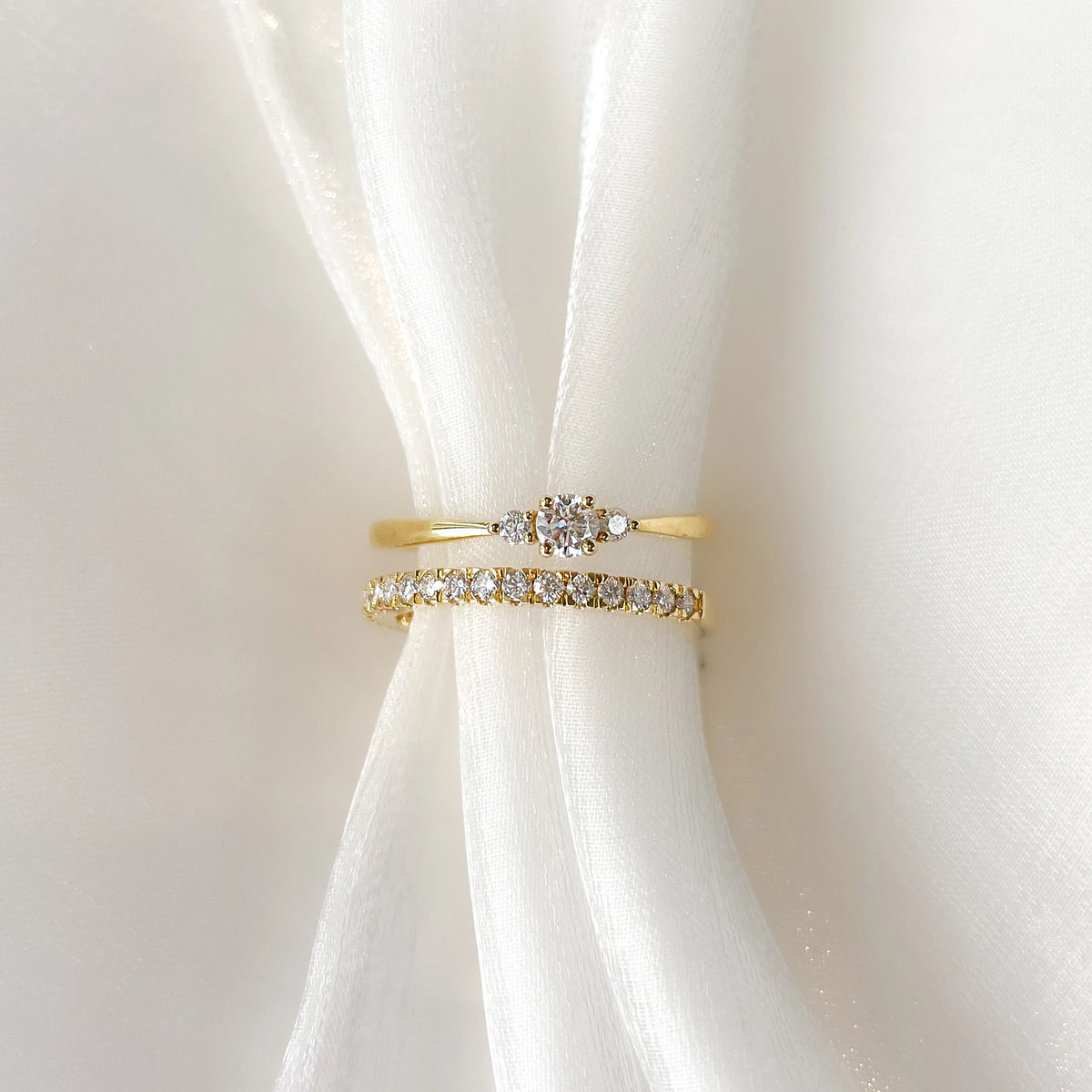 Ring Alix 0.20 ct. yellow gold