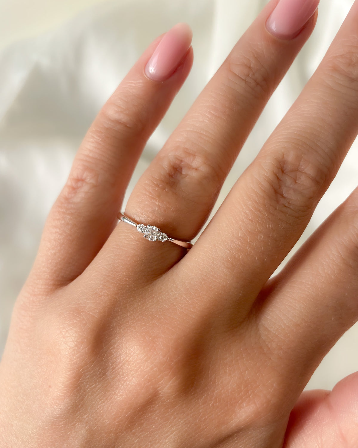 Ring Alix 0.20 ct. white gold