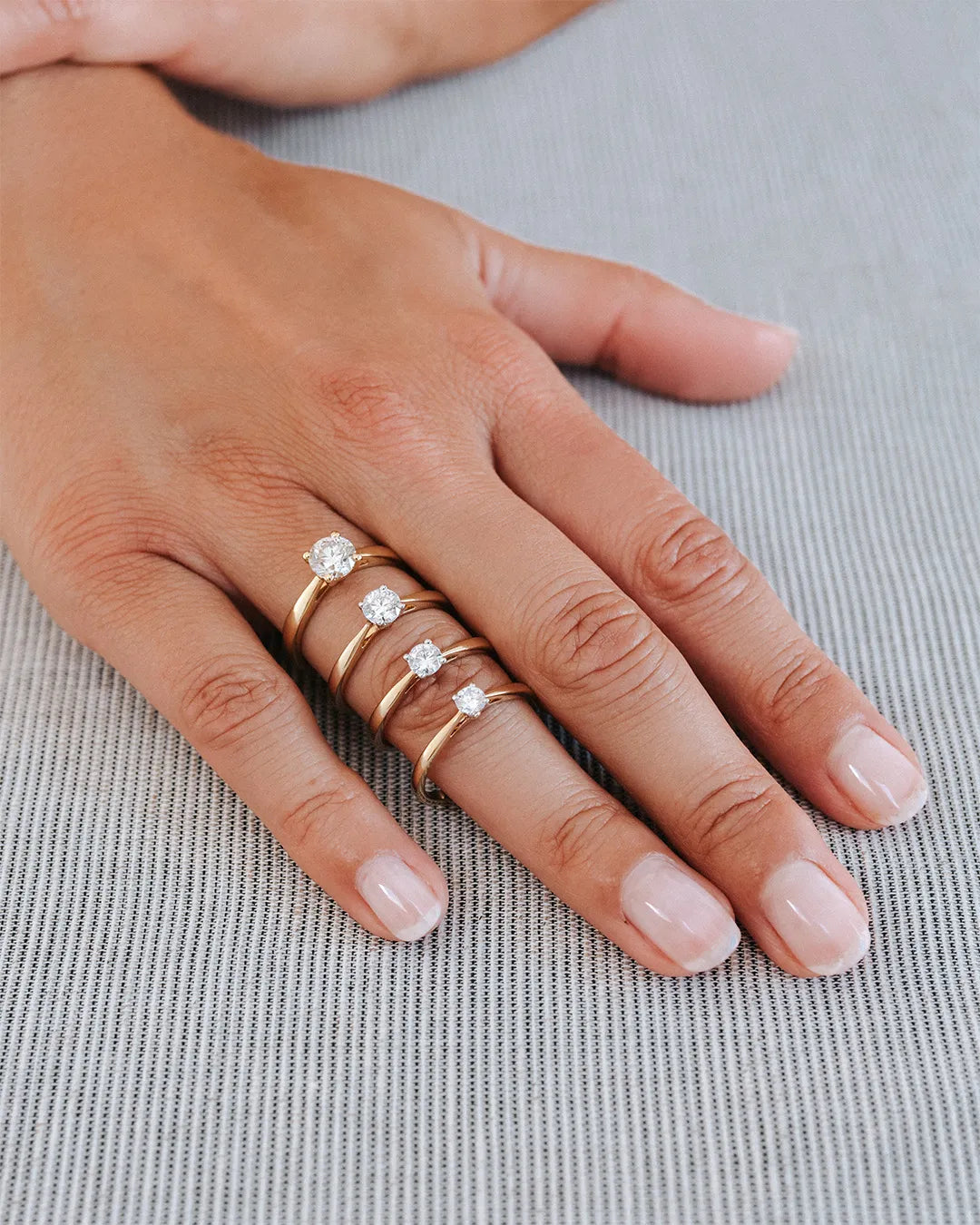 Ring Olivia 0.30 ct. yellow gold