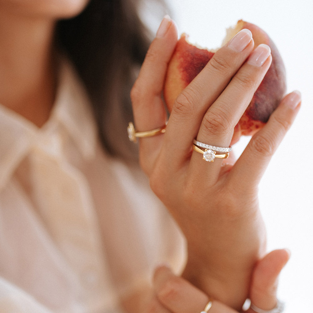 Ring Millie 0,44 ct. Gelbgold