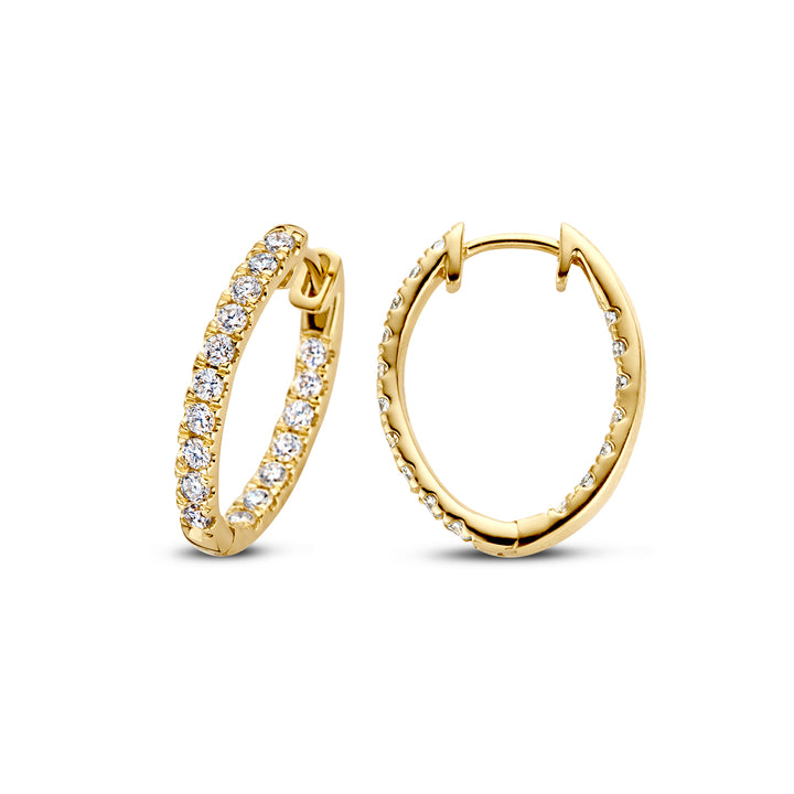 Ohrringe Lauren 1,00 ct. Gelbgold