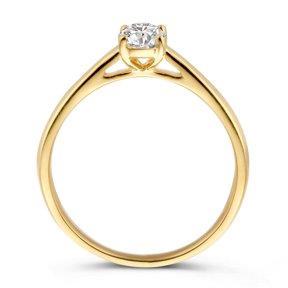 Ring Franky 0,50 ct. Gelbgold