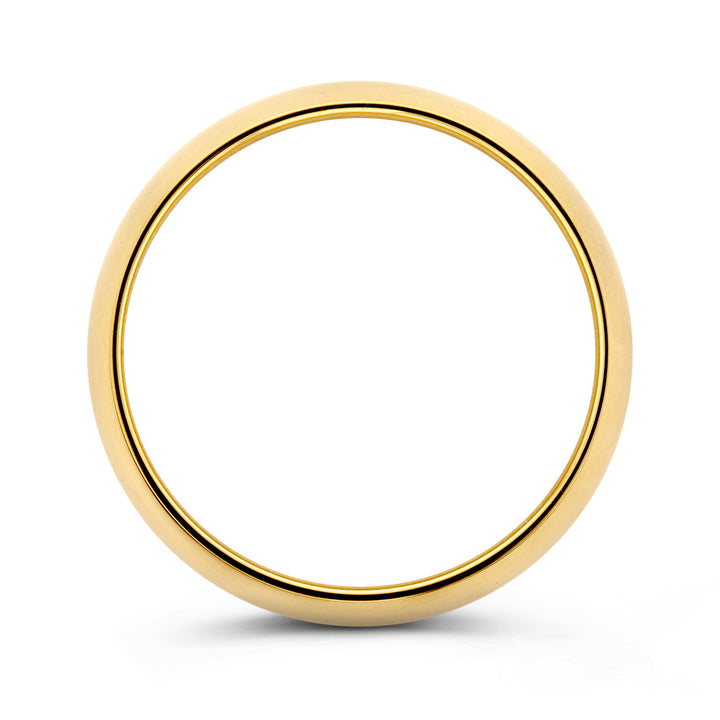 Ehering Bowie Gelbgold 6mm