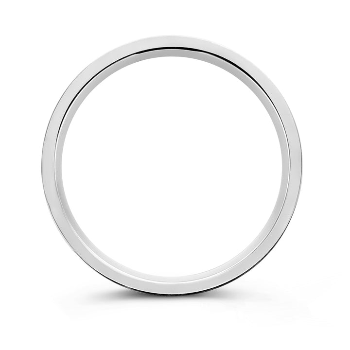 Ehering Sam Weißgold 5mm