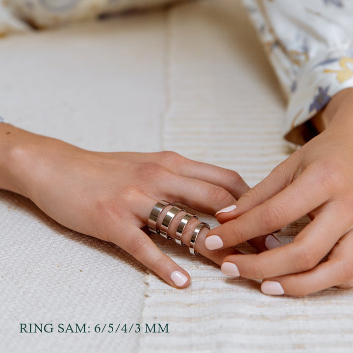 Ehering Sam Gelbgold 5mm