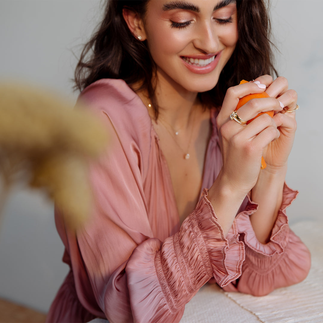 Ehering Jess Weißgold 4mm