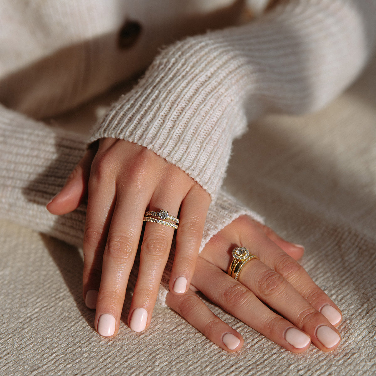 Ring Emma 0.75 ct. yellow gold
