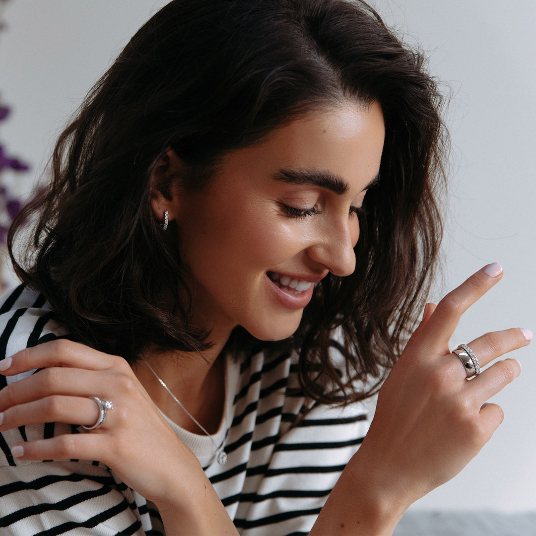 Ohrringe Millie 0,50 ct. Weißgold