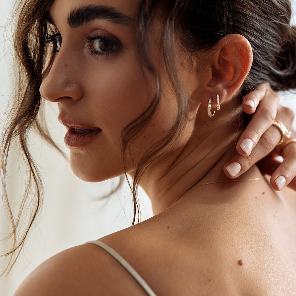 Ohrringe Millie 0,20 ct. Weißgold