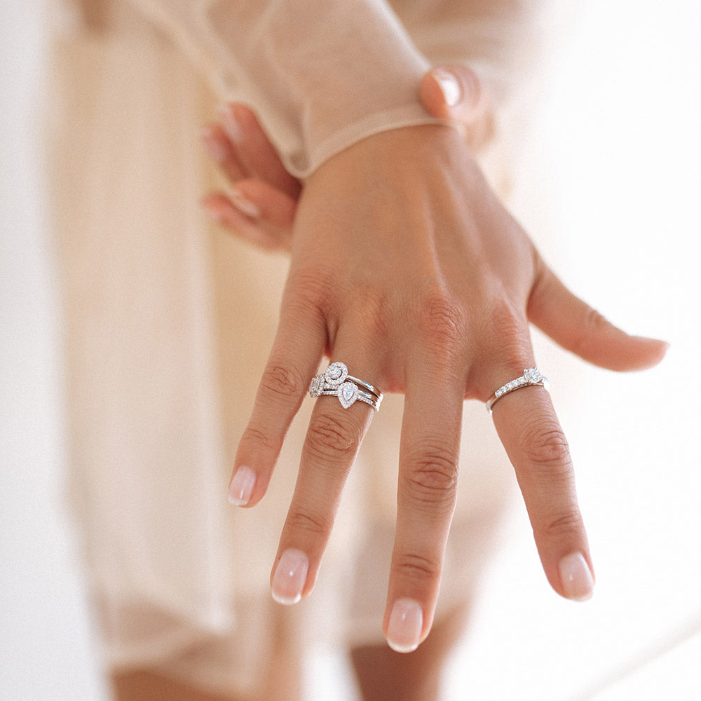 Aurore ringen lab diamant