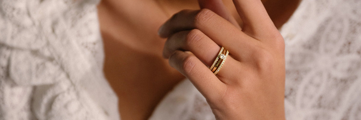 Solitaire ringen