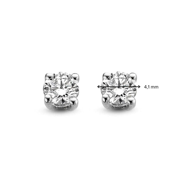 Ear studs Olivia 0.50 ct. white gold