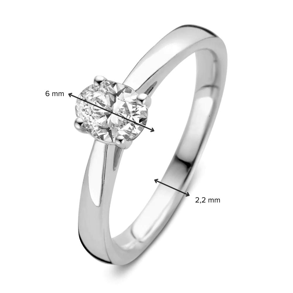 Ring Franky 0.50 ct. white gold