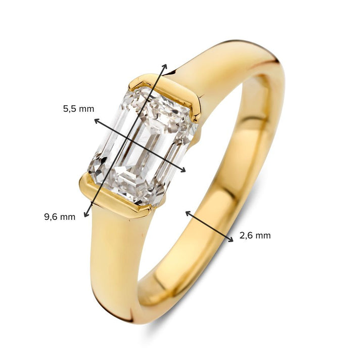 Ring Nina 1,50 crt. geelgoud