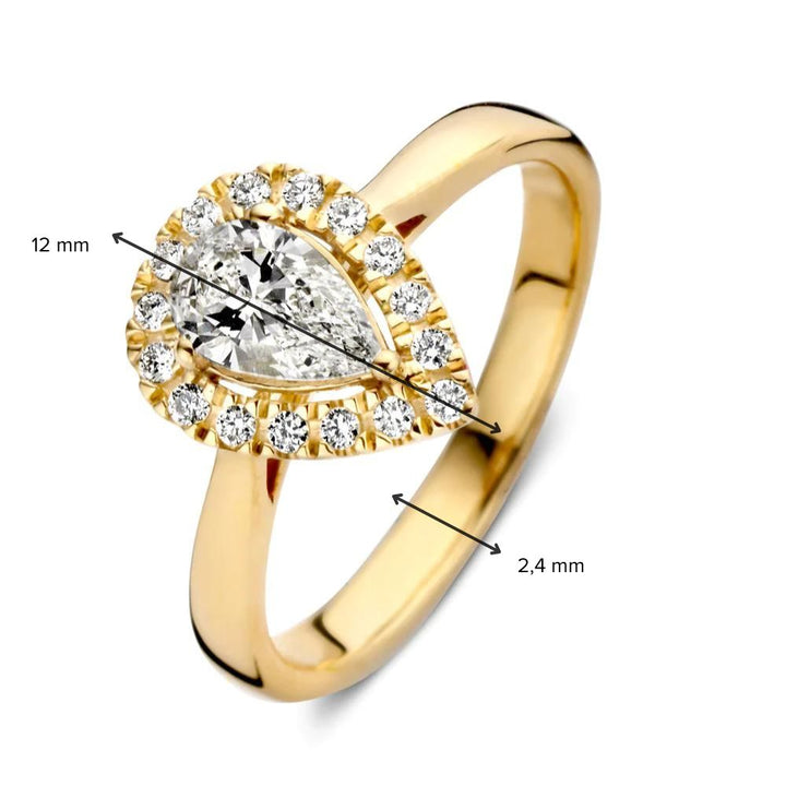 Ring Elin 0.65 ct. yellow gold