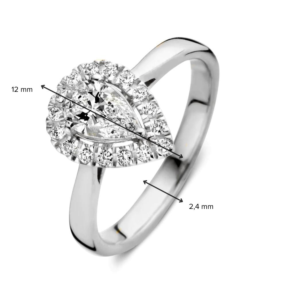 Ring Elin 0.65 ct. white gold