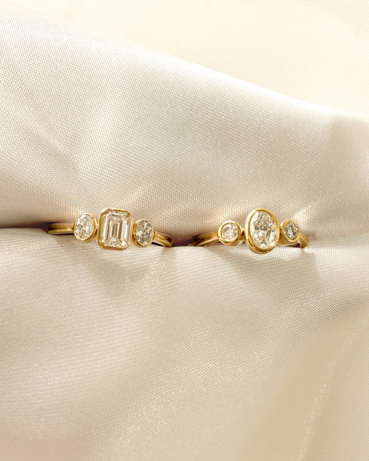 Ring Sofia 0,70 crt. geelgoud