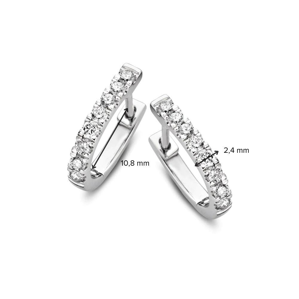 Earrings Millie 0.50 ct. white gold