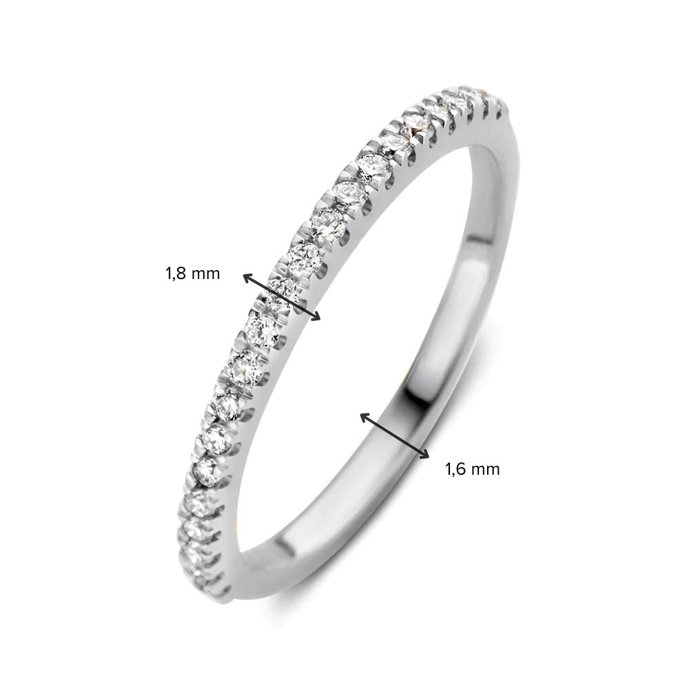 Ring Millie 0.20 ct. white gold