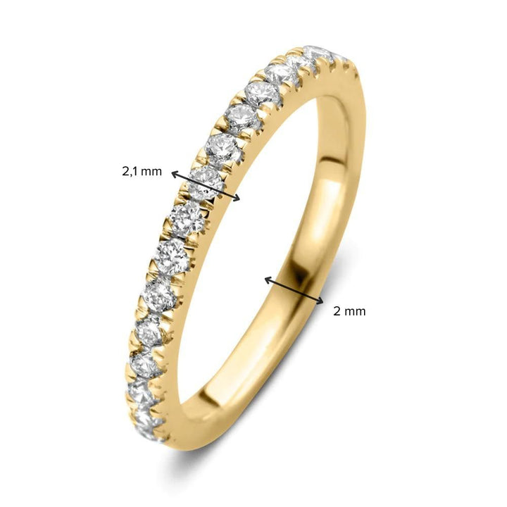 Ring Millie 0.30 ct. yellow gold