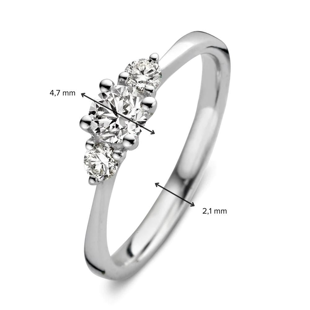 Ring Alix 0.50 ct. white gold