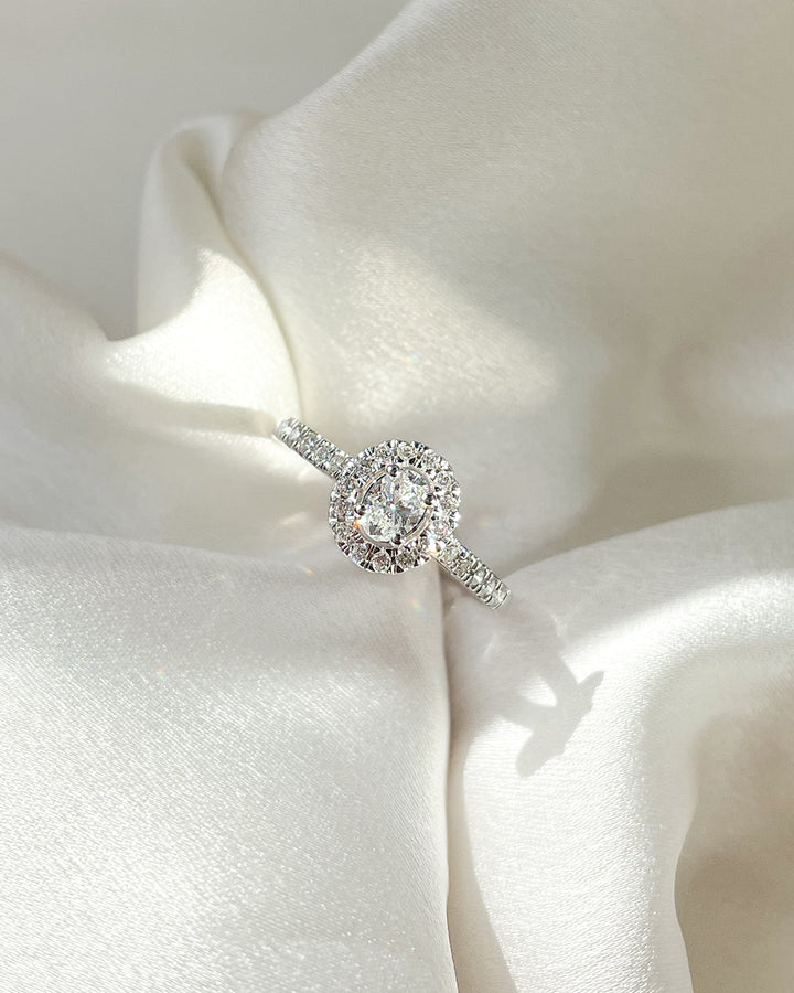 Ring Rosie 0,50 ct. Weißgold