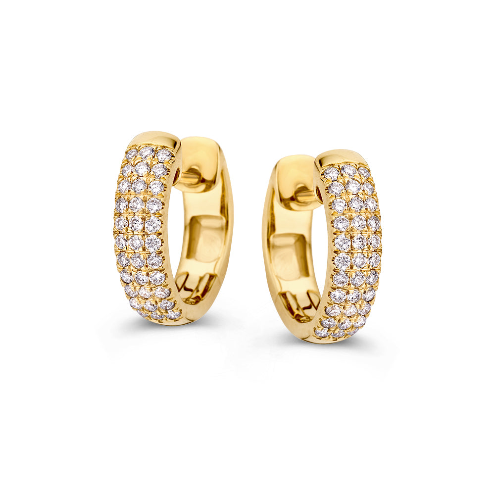 Earrings Emilie 0.50 ct. yellow gold