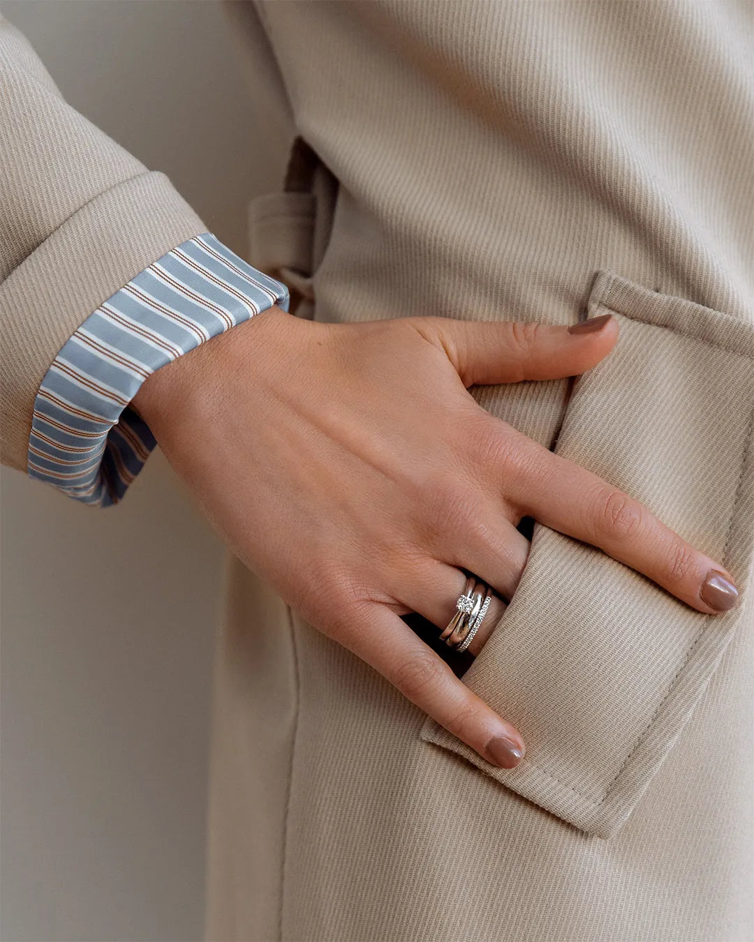 Ring Olivia 0.30 ct. yellow gold