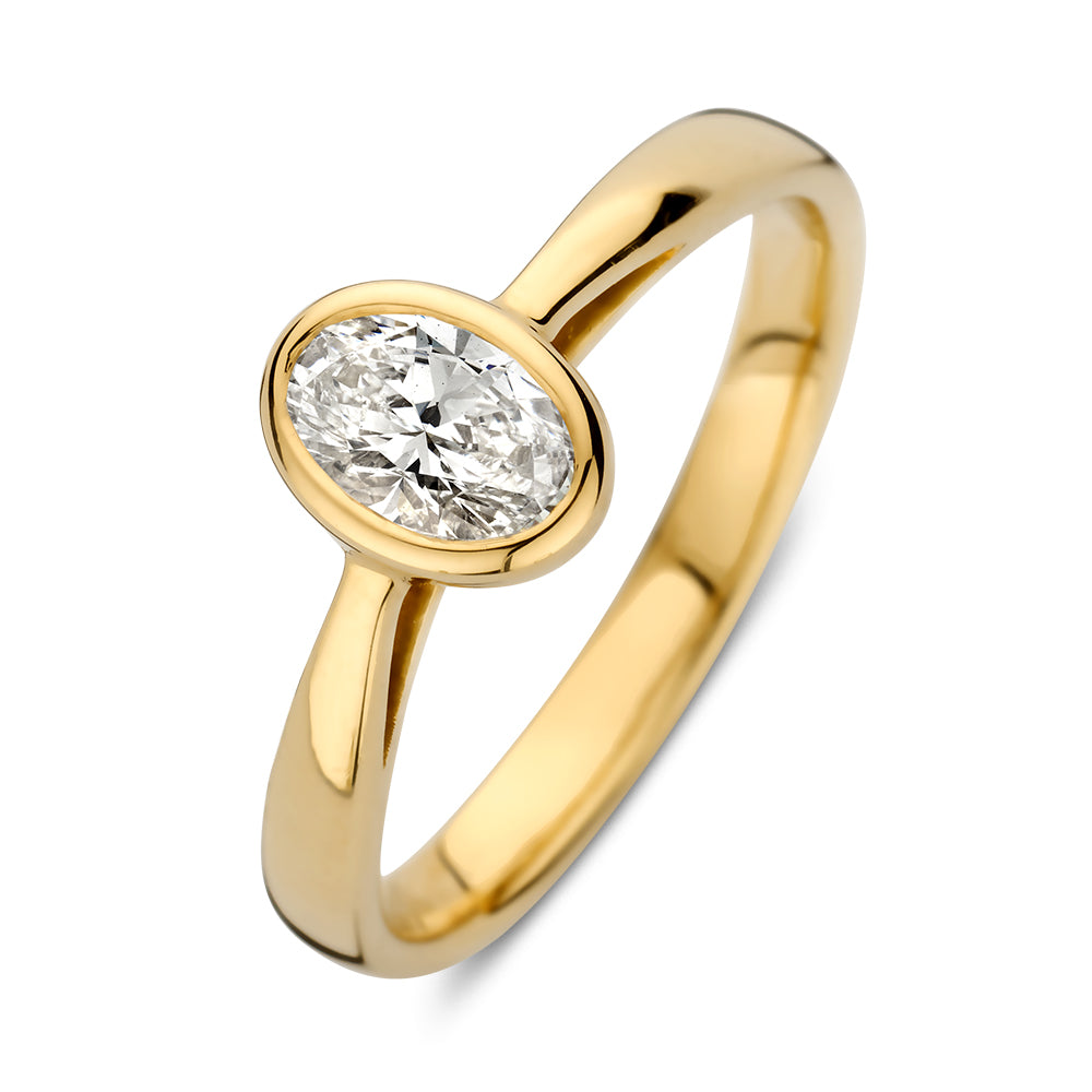 Ring Franky 0.50 ct. yellow gold