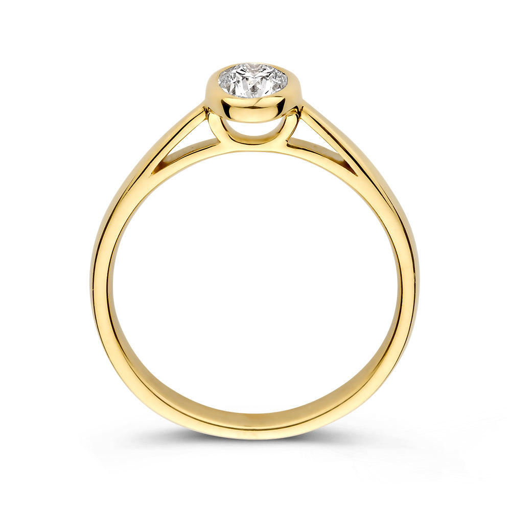 Ring Maja 0,75 crt. geelgoud