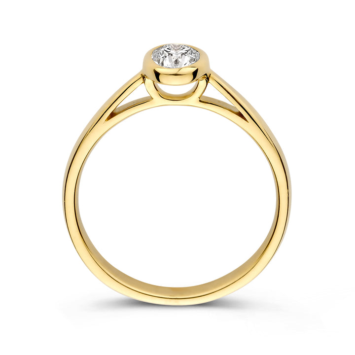 Ring Maja 0,75 crt. geelgoud