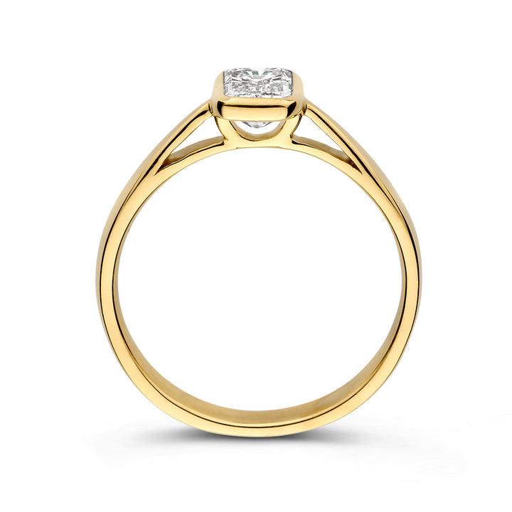 Ring Lara 0,75 crt. geelgoud