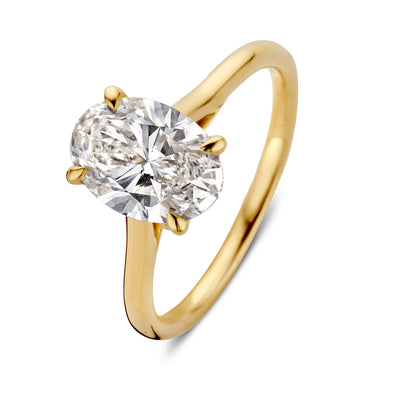 Alba ring 2.00 ct. yellow gold