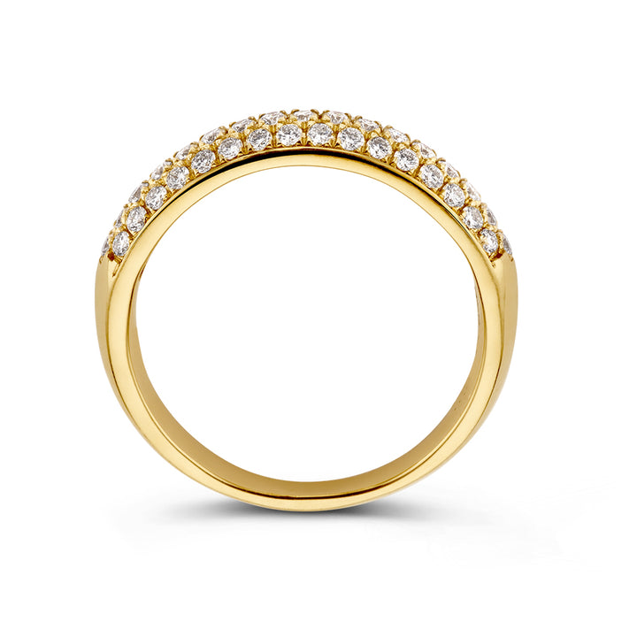 Ring Millie 0.86 ct. yellow gold