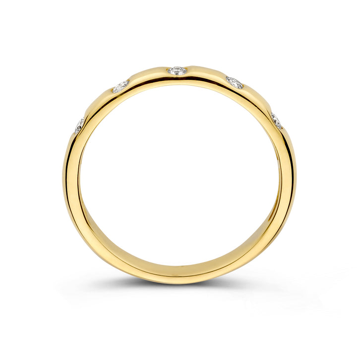 Ring Jolie 0,15 crt. geelgoud