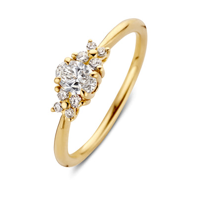 Ring Lucy 0.42 ct. yellow gold