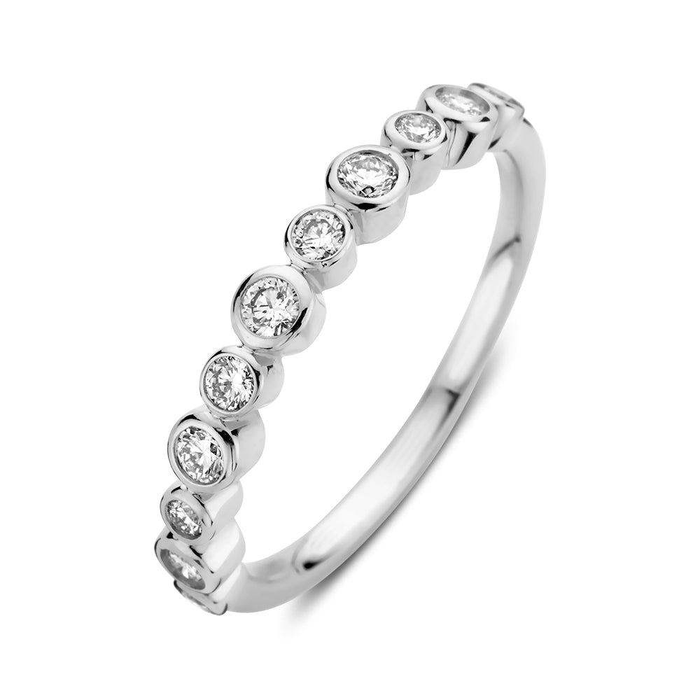 Ring Luna 0.31 crt. white gold