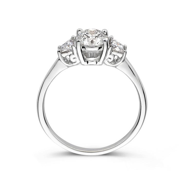Ring Cato 1,40 crt. witgoud