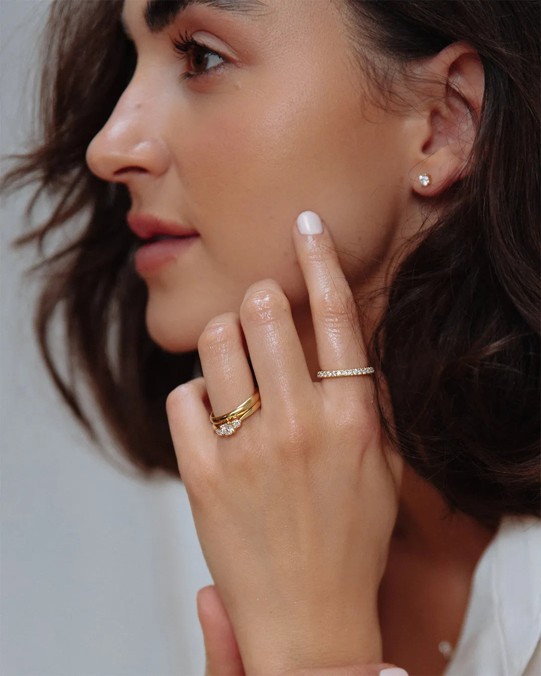 Ring Alix 0.50 ct. yellow gold