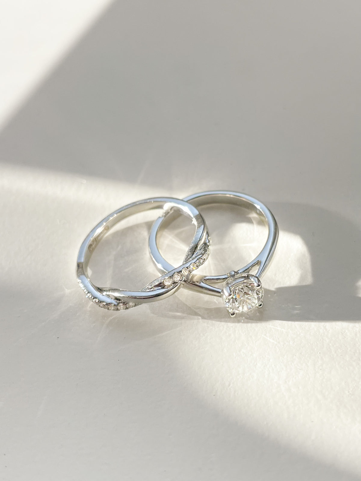 Ring Jackie 0.15 crt. white gold