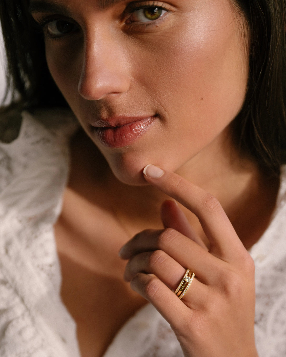 Ring Olivia 0.20 ct. yellow gold